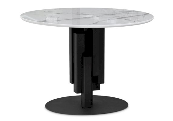 Стеклянный обеденный стол Калипсо 110 (Woodville)